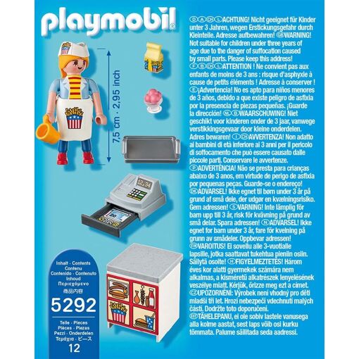 Playmobil 5292 - Serveuse Avec Caisse Enregistreuse - 2