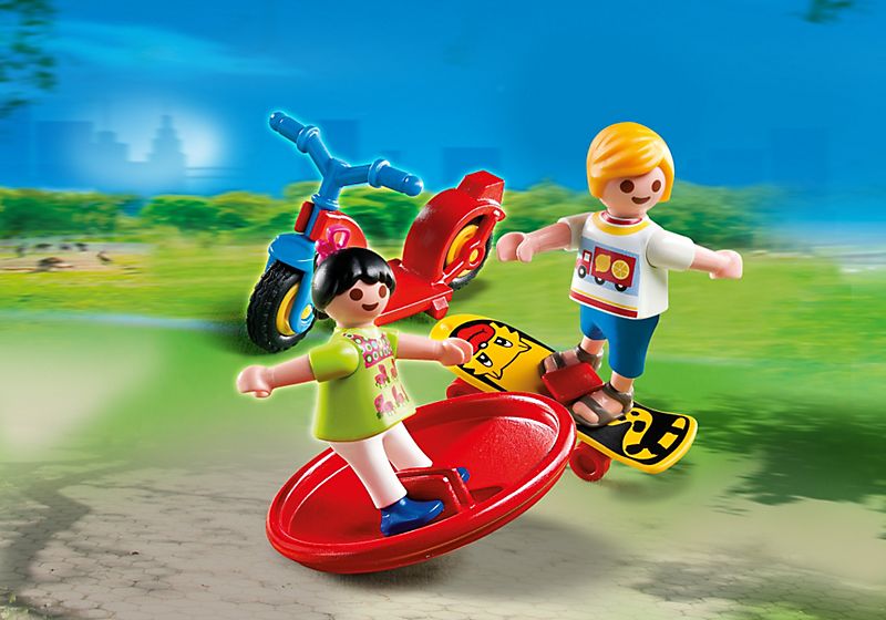 Playmobil 4764 - Enfants Avec Jouets - 4