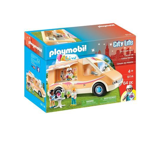 Playmobil 9114 - Camion De Crème Glacée