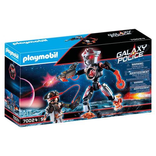 Playmobil 70024 - Robot Et Pirate De L'espace