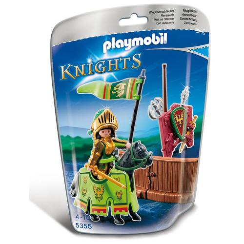 Playmobil  Knights 5355  - Piste De Joute Du Chevalier Aigle D'or