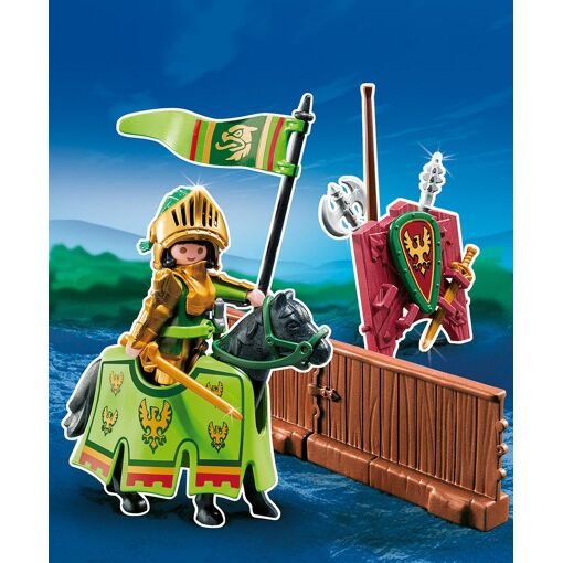Playmobil Knights 5355 - Piste De Joute Du Chevalier Aigle D'or - 4