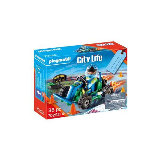Playmobil 70292 - Set Cadeau Pilote De Kart