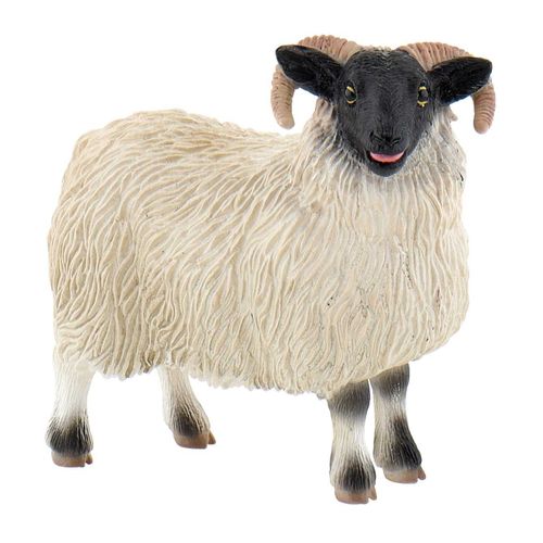 Bullyland Figurine Mouton Ecossais A Tete Noire - 7 Cm