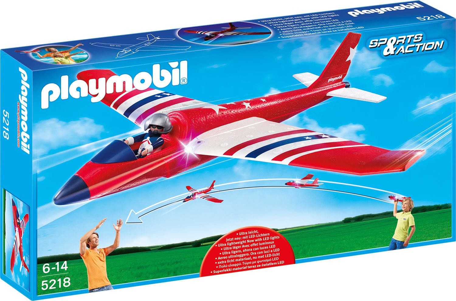 Playmobil Sports & Action 5218 - Planeur De Comp�tition