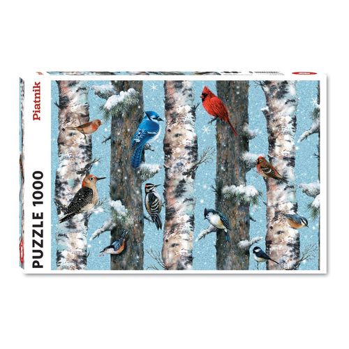 Puzzles Oiseaux D'hiver