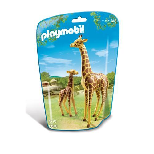 Playmobil 6640 - Girafe Et Girafon