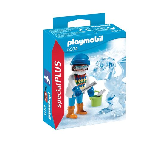 Playmobil 5374 Artiste Avec Sculpture De Glace