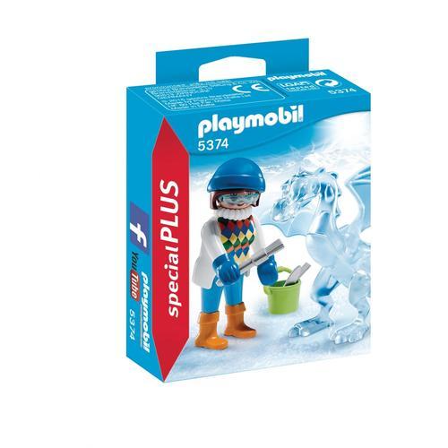 Playmobil 5374 Artiste Avec Sculpture De Glace