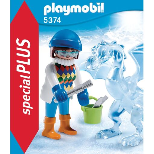 Playmobil 5374 Artiste Avec Sculpture De Glace - 3