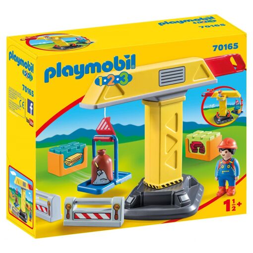 Playmobil 70165 - Grue De Chantier