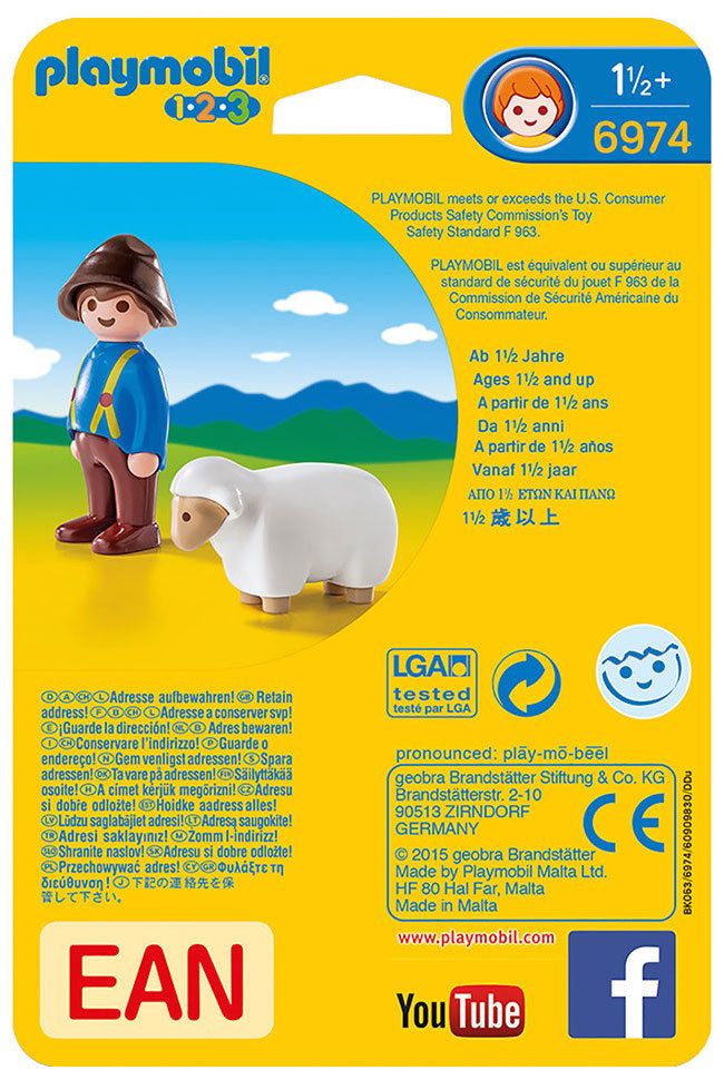 Playmobil 6974 - Gardien Avec Mouton - 2