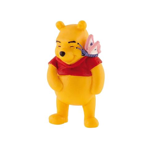 Licences Figurine Winnie L'ourson Papillon Disney - 7 Cm