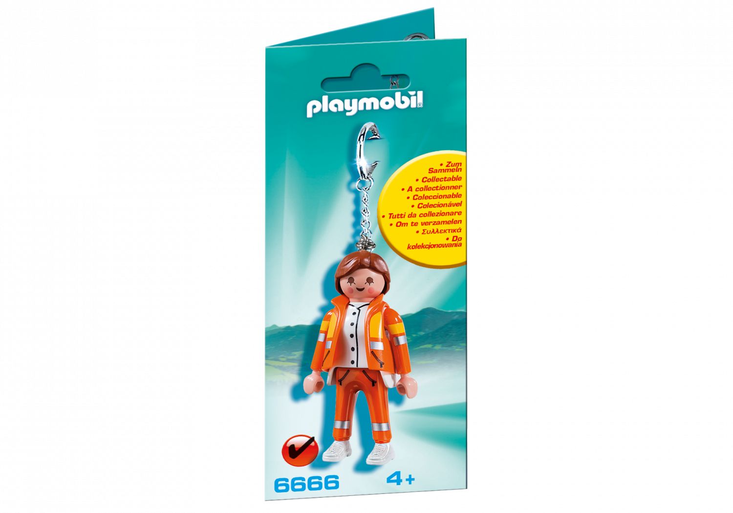 Playmobil 6666 - Porte-Cl�s Policier