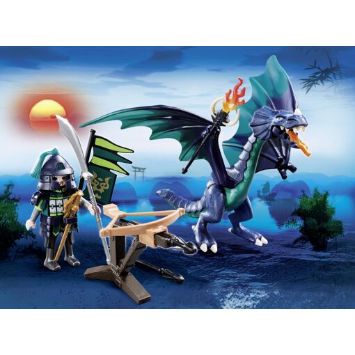 Playmobil 5484 - Dragons Dragon Avec Guerrier - 3