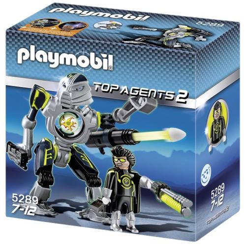 Playmobil 5289 Top Agents 2 - Le Robot Blaster - Robot Des Mega Masters