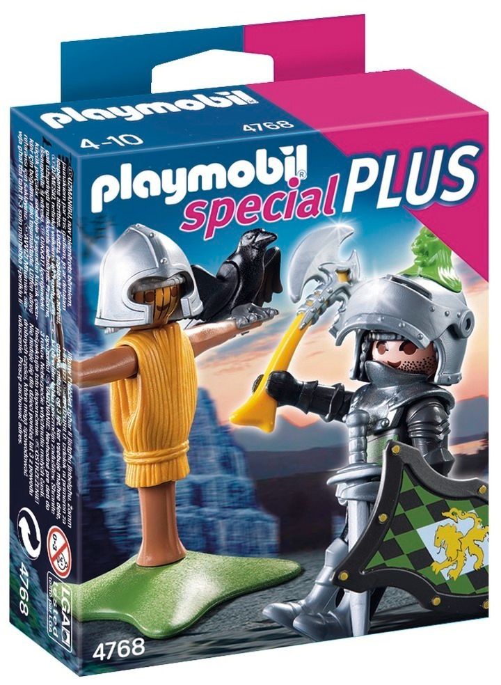 Playmobil 4768 Special Plus - Chevalier Du Lion Avec Mannequin D'entraineme...