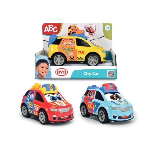 Gamme Dickie Abc Byd City Cars Asst 16cm