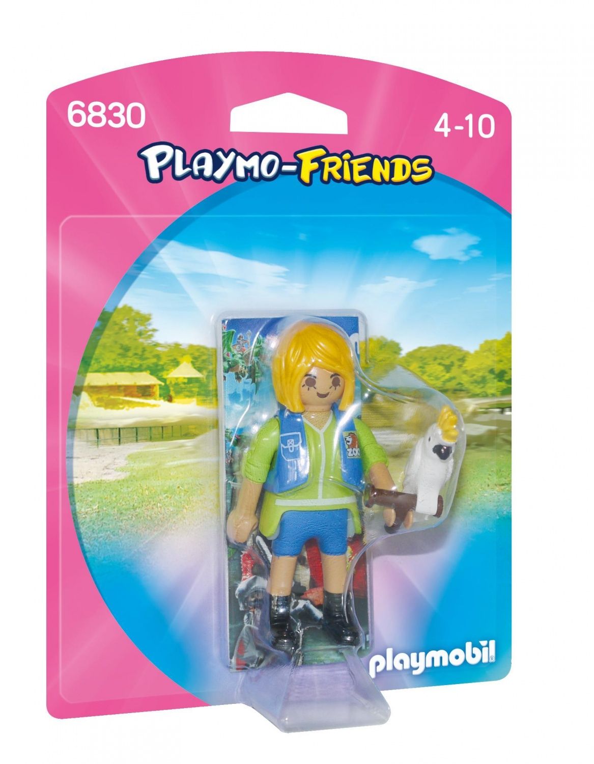 Playmobil 6830 - Entraineuse Avec Cacato�s