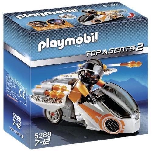 Playmobil 5288 - Moto Et Agent Secret