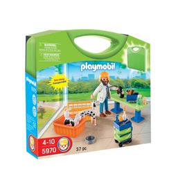 Playmobil 5970 - Valisette Vétérinaire Et Animaux