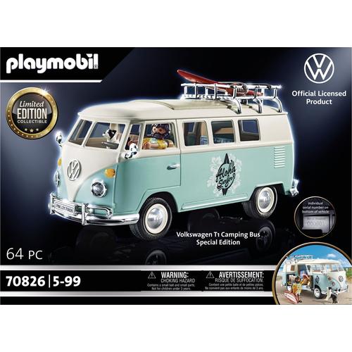 Playmobil Volkswagen 70826  T1 Combi - Edition Spéciale