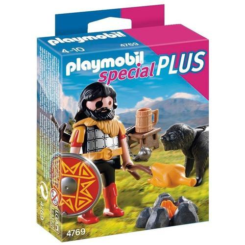 Playmobil 4769 - Guerrier Barbare Avec Chien