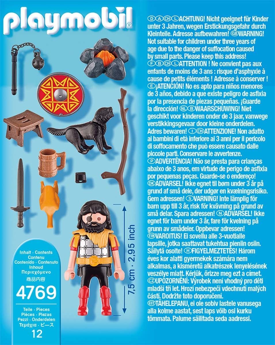 Playmobil 4769 - Guerrier Barbare Avec Chien - 2