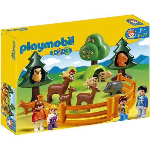 Playmobil 6772 - Parc D'animaux Et Famille