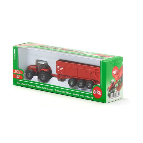 Sikufarmer Tracteur Massey Ferguson Avec Remorque