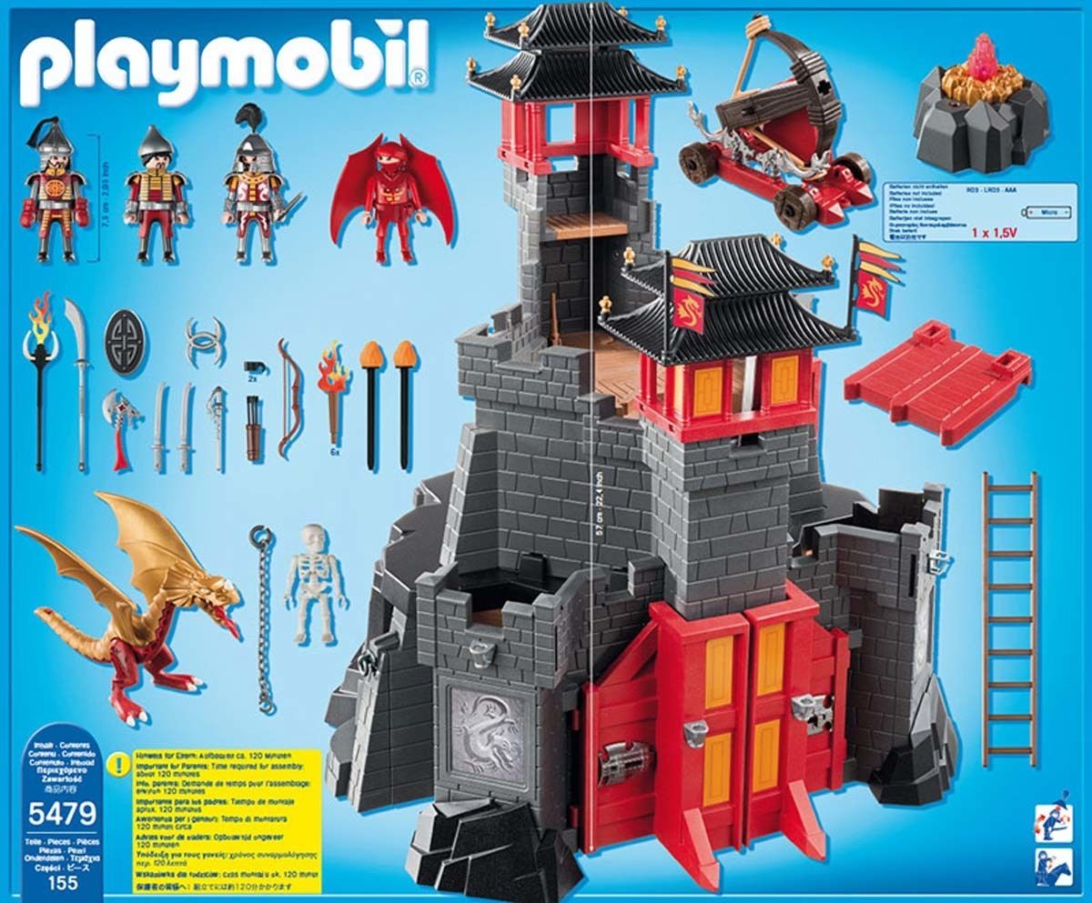 Playmobil Dragons 5479 - Forteresse Imp�riale Du Dragon - 2