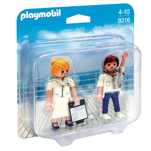 Playmobil 9216 - Duo Hôte Et Hôtesse De Croisière