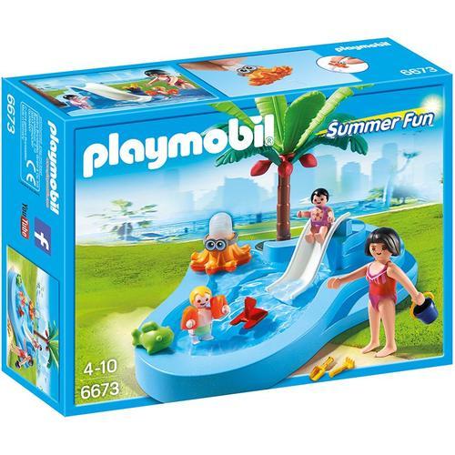 Playmobil 6673 - Bassin Pour Bébés Et Mini-Toboggan