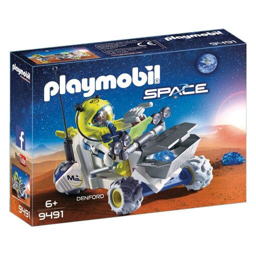 Playmobil 9491 - Spationaute Avec V�hicule D'exploration