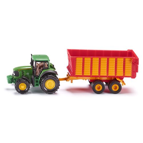 Sikusuper John Deere Avec Remorque D'ensilage