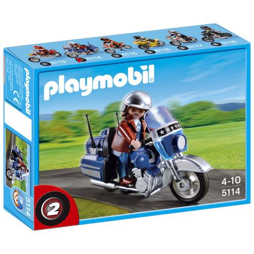 Playmobil 5114 - Moto De Route