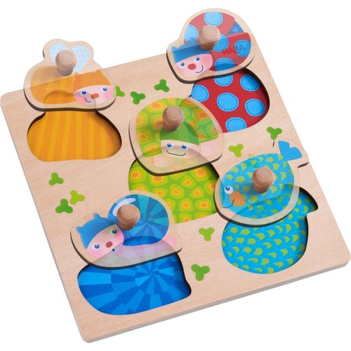 Haba Puzzle Animaux Multicolores
