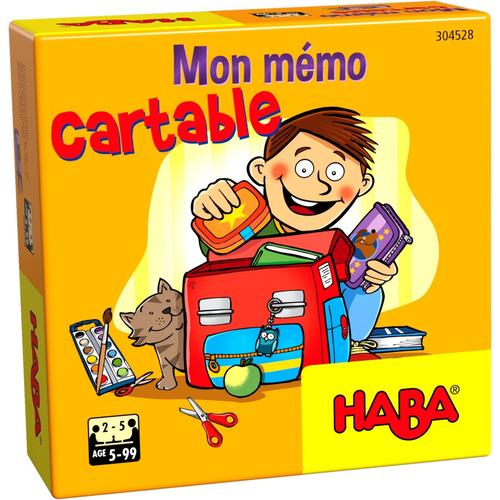 Haba Mon Mémo Cartable