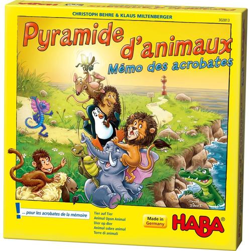 Haba Pyramide Danimaux  Mémo Des Acrobates