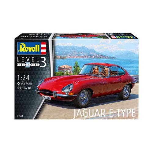 Maquettes Revell Maquettes Voitures Jaguar E-Type (Coupé)-Revell