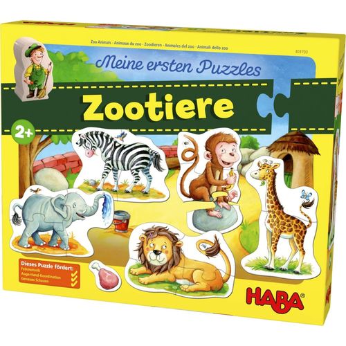 Haba Mes Premiers Puzzles  Animaux Du Zoo
