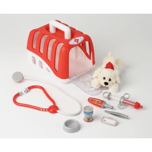 Theo Klein - Vet' S Kit With Cidley Dog And A Wide Range Of Vet's Accessories