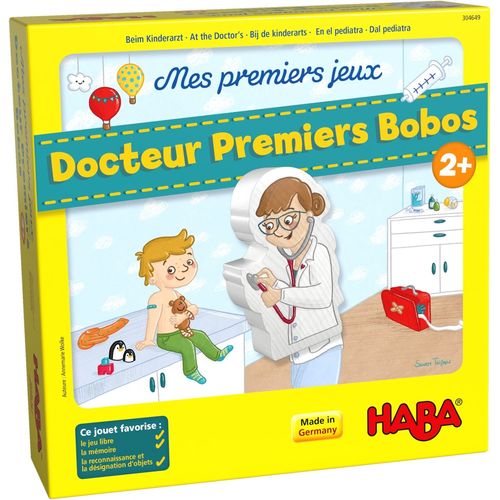 Haba Mes Premiers Jeux  Docteur Premiers Bobos