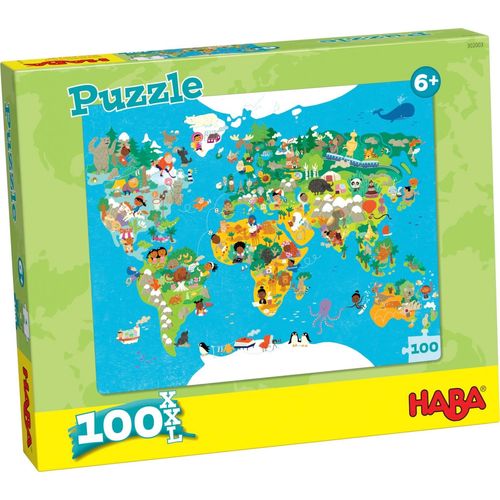 Haba Puzzle Carte Du Monde