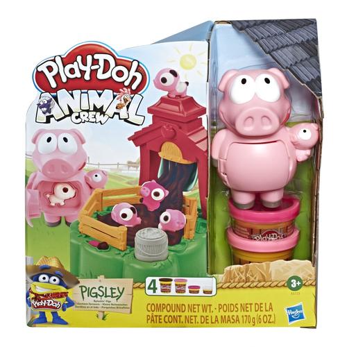 Hasbro Play-Doh Animal Crew, Jeu Pigsley Cochons Farceurs