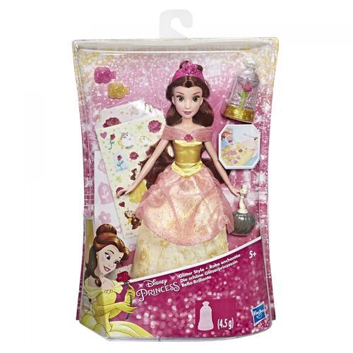 Disney Princess Disney Princesses La Belle Et La Bête - Belle Robe Enchantée Et Paillettes - 30 Cm