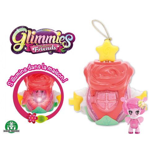 Glimmies Rainbow Friends Glimmies - Glimhouse (Maison) + 1 Glimmies  Rainbow Friends Exclusive - Asst