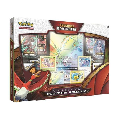 Pokemon Coffret Pokémon Légendes Brillantes 3.5 Ho Oh Gx - Collection Pouvoirs Premium
