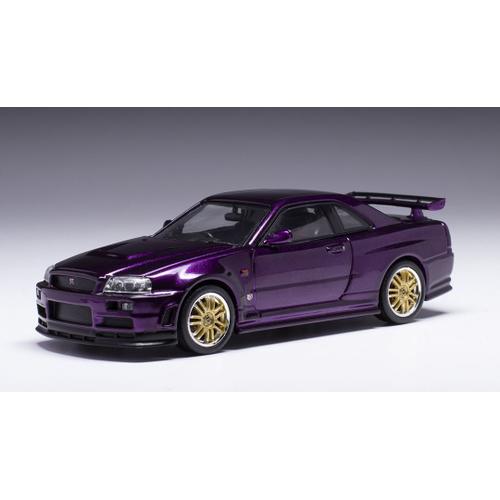 Nissan Skyline Gt-R R34 Lilas 2002 1/43 Ixo