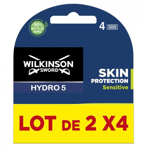 Wilkinson Hydro 5 Sensitive Lames Homme 2x4 